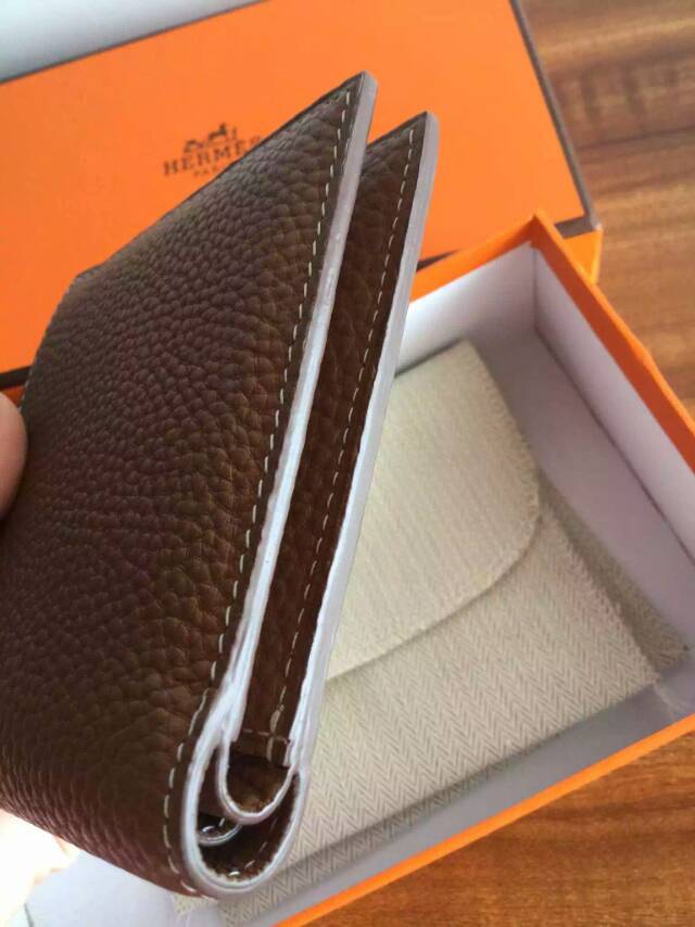 Top Quality Hermes Original Togo Leather Wallet - 4 Color In Stock